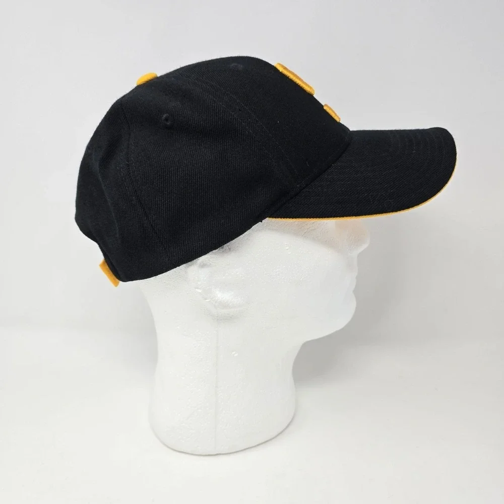 Reebok Pittsburgh Steelers NFL Hat Mens Black Yellow Adjustable Baseball Cap